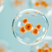 Cellular exosomes are small extracellular vesicles that target specific organs or molecular addresses in the body.