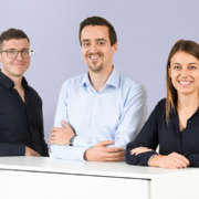 Philipp Geyer, Ph.D., MBA, Founder & CSO, Managing Director
Sebastian Virreira Winter, Ph.D., Founder & CTO, Managing Director
Sophia Viellechner, Ph.D., Founder & CBO
