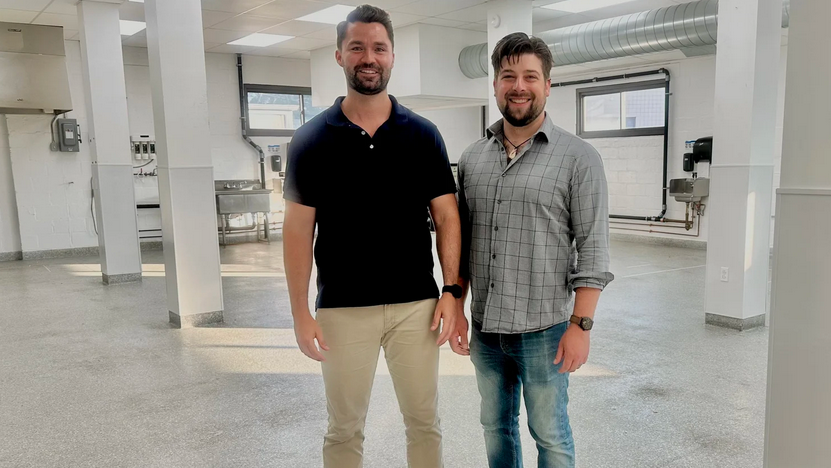 EdiMembre Co-Founders and former Merck employees, Tim Olsen (left) and Ryan Sylvia (right).