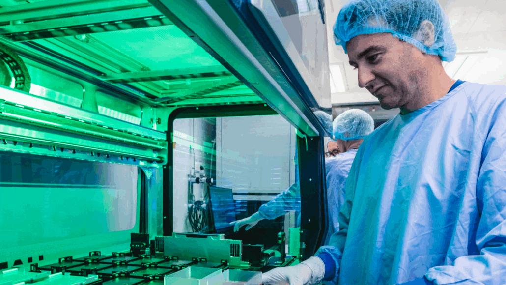 R&D lab at Anocca AB