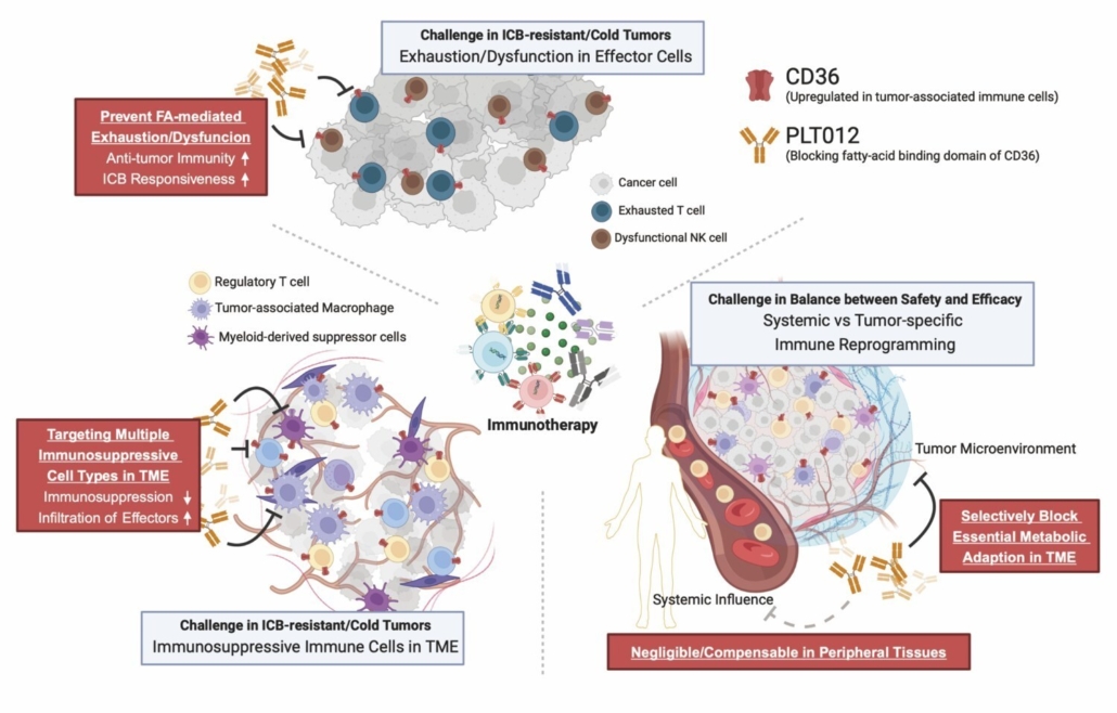 Figure-model Mode of action of Pilatus Biosciences' monoclonal antibody