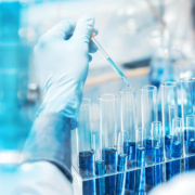 banner background, health care researchers working in life science laboratory, medical science technology research work for test a vaccine, coronavirus covid-19 vaccine protection cure treatment