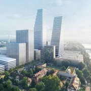 Roche towers in Basel