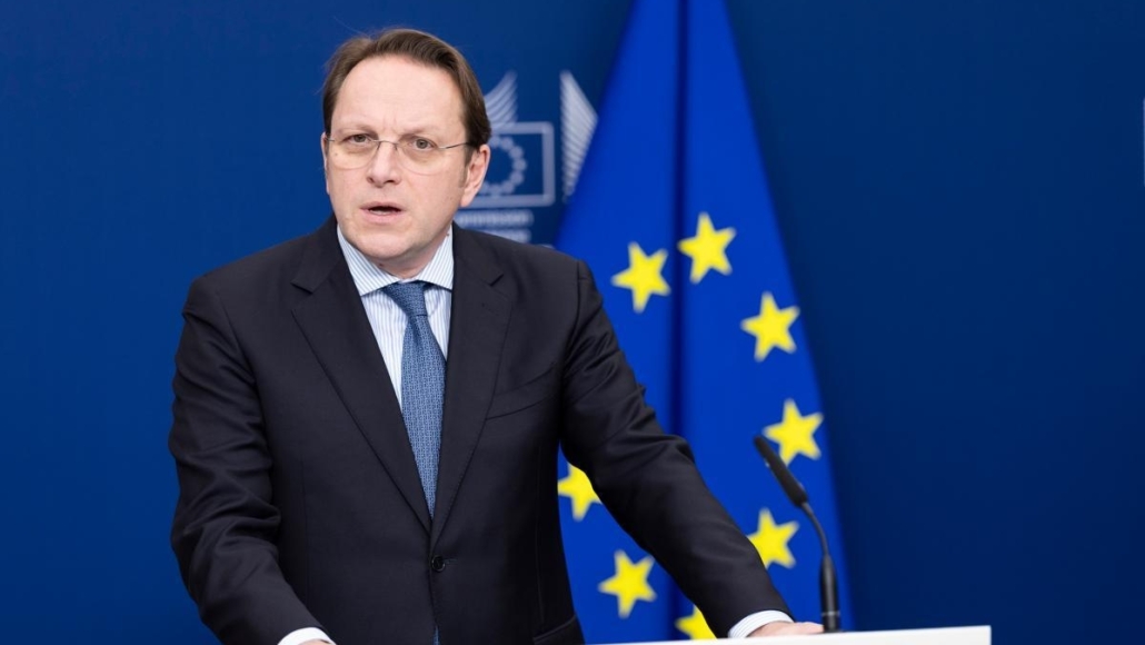 Hungarian Health Commissioner Oliver Varheli Hungarian Health Commissioner Oliver Varheli