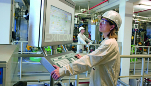 Large-scale manufacturing facility in Darmstadt, Germany: Process validation and commercial production