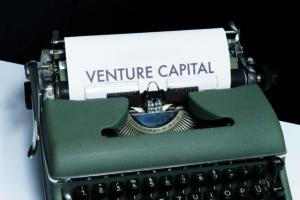 typing machine venture capital text