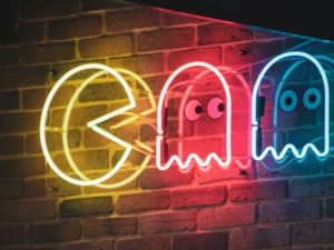 Pacman eating