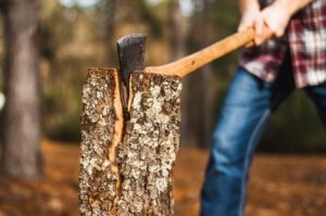 axe wood