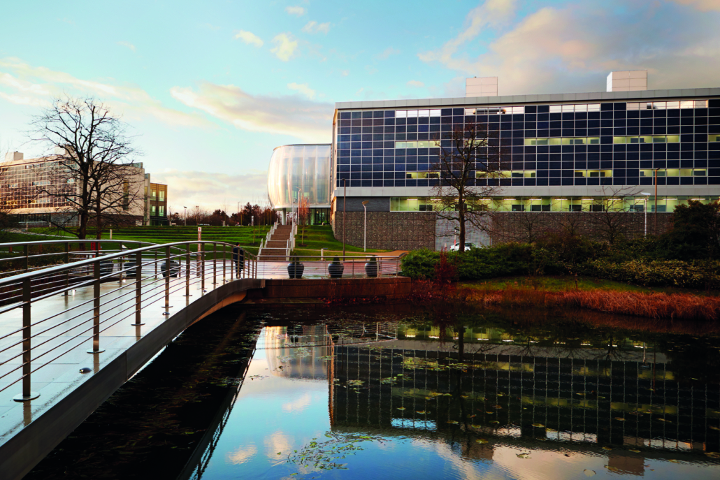 GSK's Stevenage R&D site, UK.