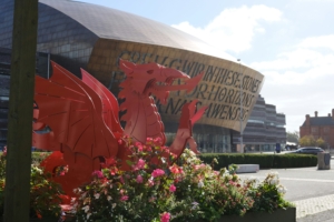 Wales Millennium Centre, Bute Place, Cardiff, UK.