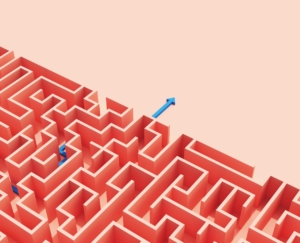 maze arrow shortcut