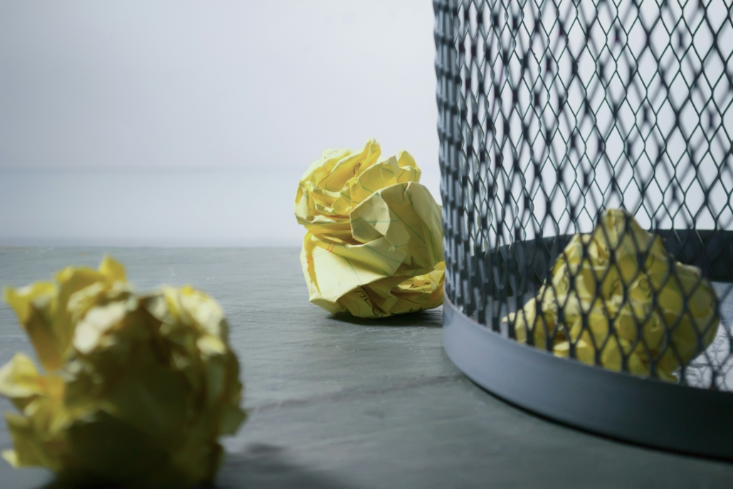 crumbled paper crumbled paper