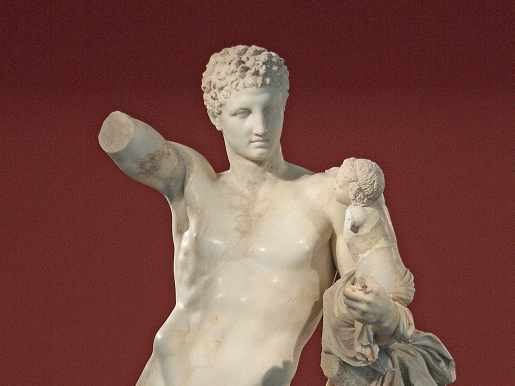 marble sculpture hermes