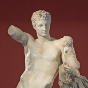 marble sculpture hermes