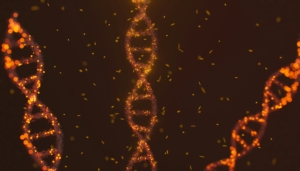 DNA molecule abstract