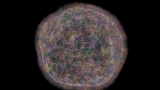 A network of distances of proteins on a cellsurface, illustrated by Pixelgen´s proximity technology
