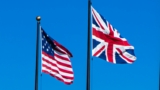 UK USA flags