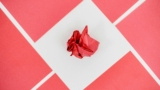 scrap paper red