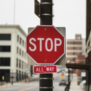 stop sign street