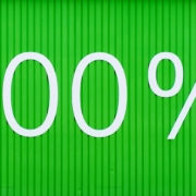 100 percent door green