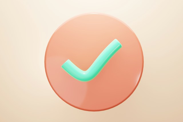 validation check mark
