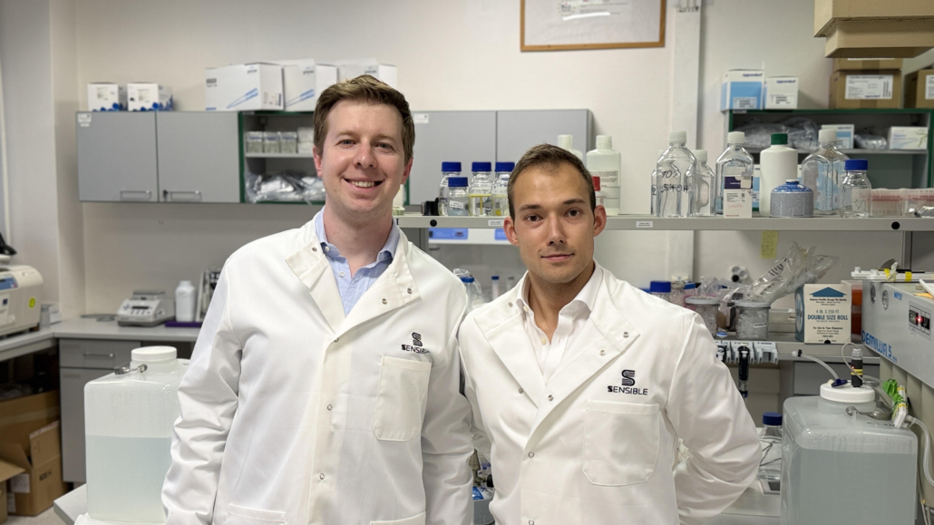Marian Kupculak, Co-Founder and CSO of Sensible Biotechnologies, and Miroslav “Miro” Gasparek, Co-Founder and CEO