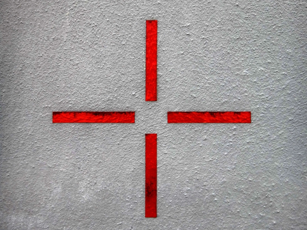 crosshair reticle