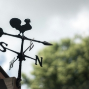 rooster weather vane