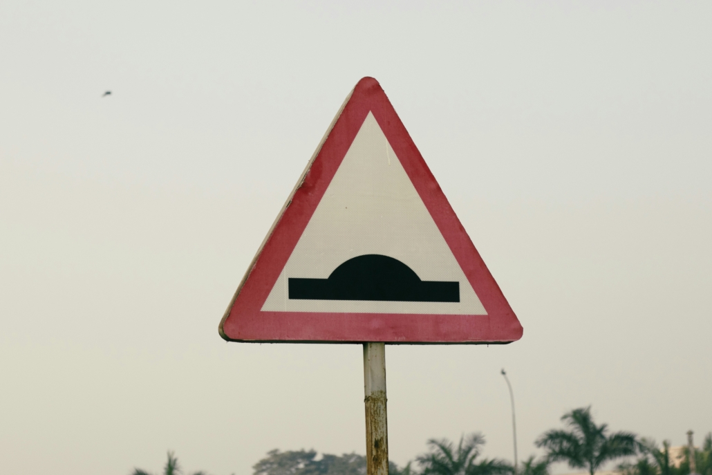bump on the road