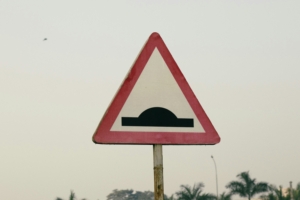 bump on the road